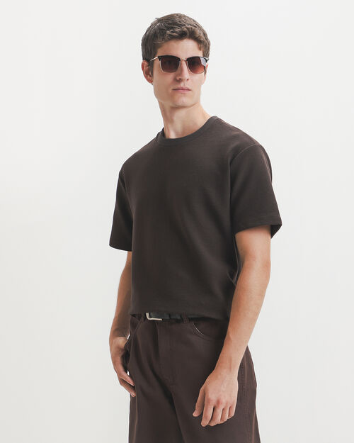 Playera Caf&eacute; B&aacute;sica