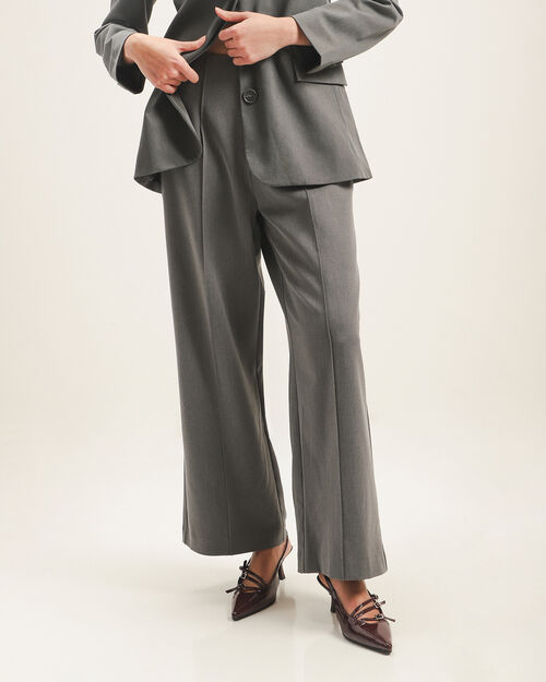 Pantalón Gris Pinzas