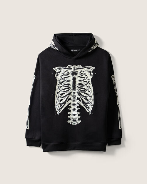 Sudadera Estamapada Esqueleto