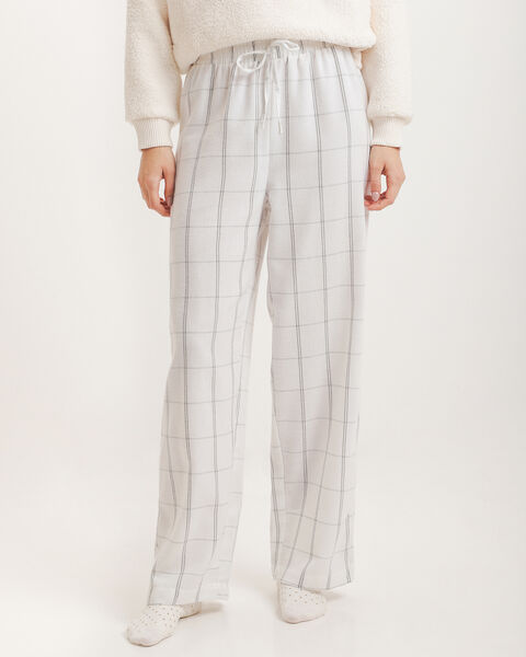 Pantal&oacute;n De Pijama Cuadros