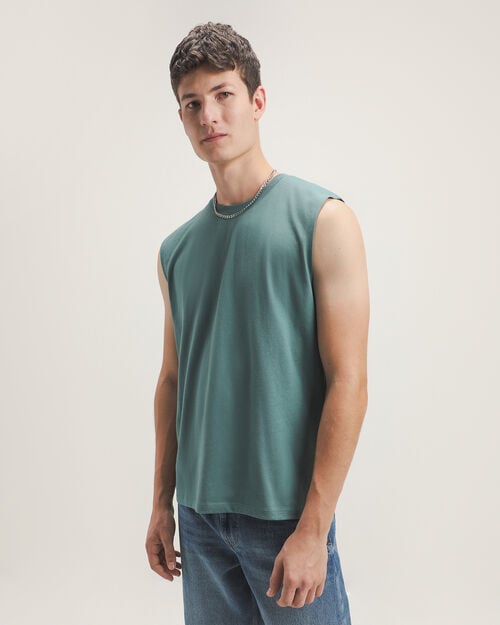 Playera Verde Sin Mangas