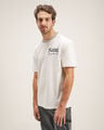 Playera Negra Fit Relaxed,BLANCO