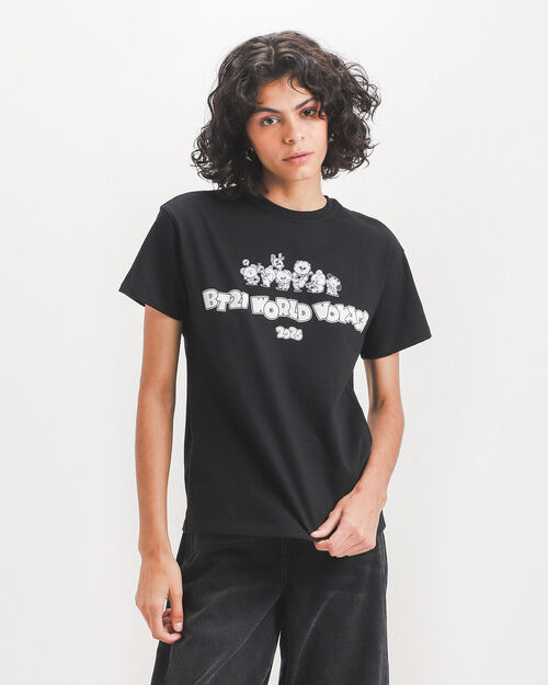 Playera Gr&aacute;fico BT21