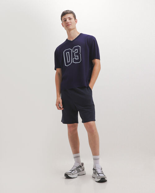 Short Relaxed Azul