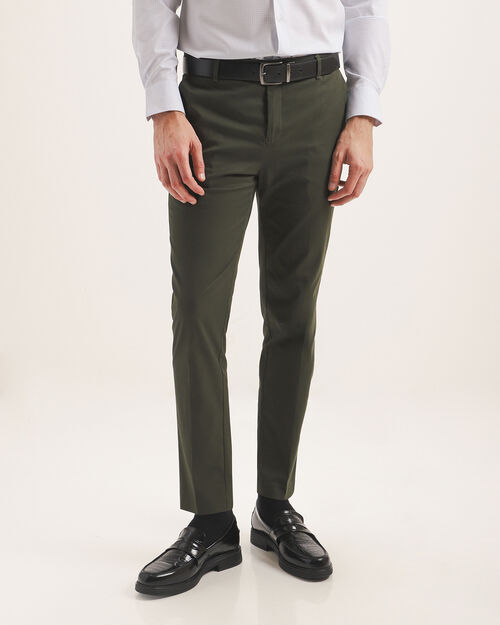 Pantalón Fit Slim Verde