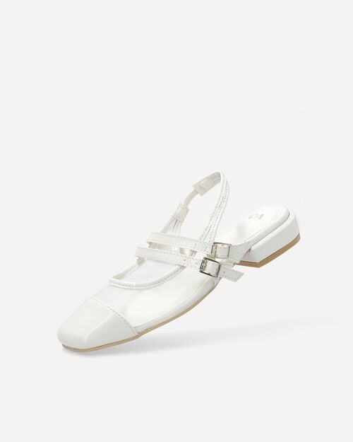 Zapatos Beige Mary Jane