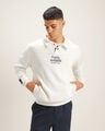 Sudadera Oversize Dise&ntilde;o,BLANCO HUESO