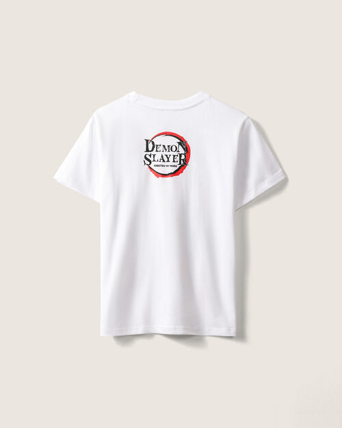 Playera Blanca Demon Slayer