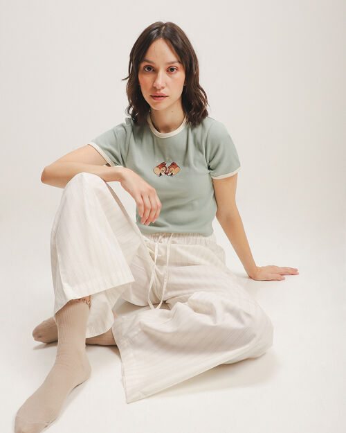 Playera Pijama Chip Y Dale