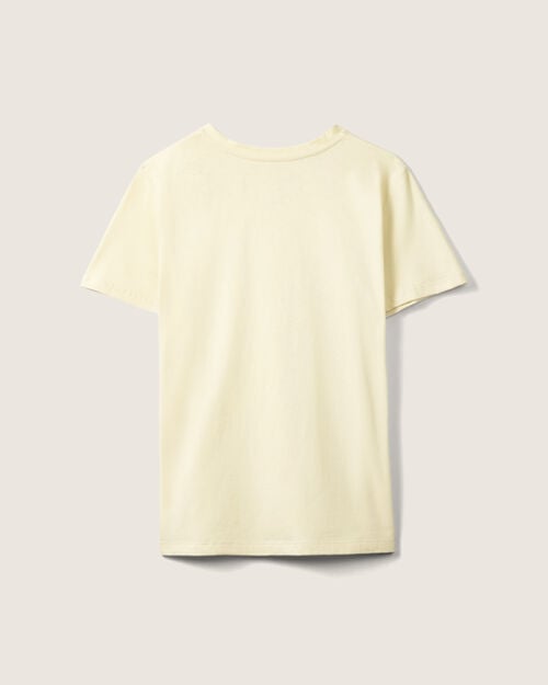 Playera Amarilla Estampada