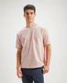 Playera Verde Textura,ROSA EMPOLVADO