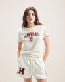 Playera Estampada Blanca,BLANCO