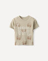 Playera Dise&ntilde;o Dinosaurio,BEIGE