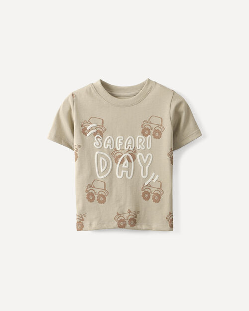 Playera Gr&aacute;fico Safari