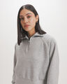 Sudadera Gris Cerrada,GRIS