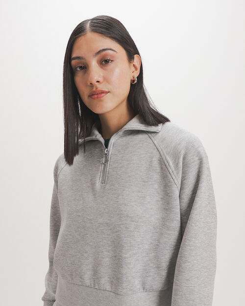 Sudadera Gris Cerrada