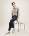 Sudadera Cerrada Gris,GRIS