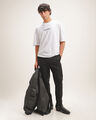 Playera Blanca Relaxed,BLANCO