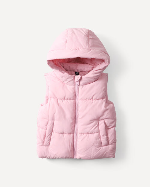 Chaleco Rosa Gorro