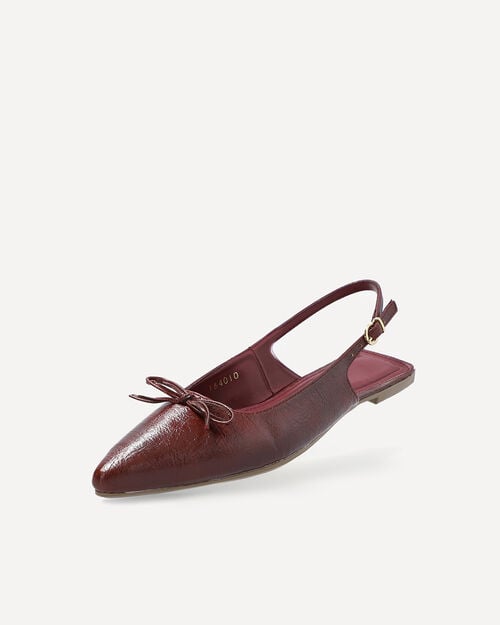 Zapatos Destalonados Rojos