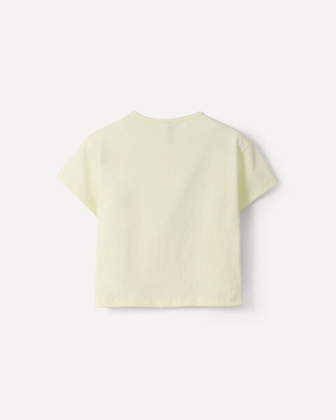 Playera Amarilla Boxy