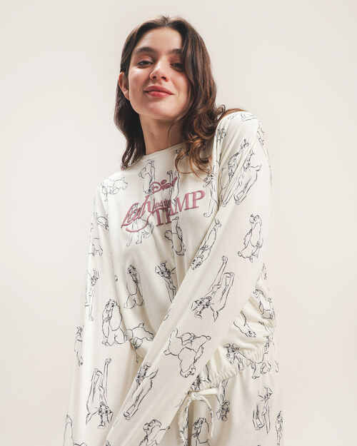 Conjunto Pijama La Dama Y El Vagabundo