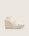 Sandalias Blanca Plataforma,BLANCO HUESO