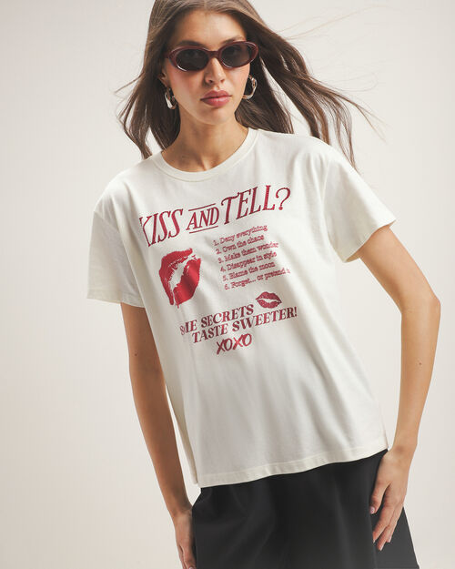 Playera Relaxed Estampada