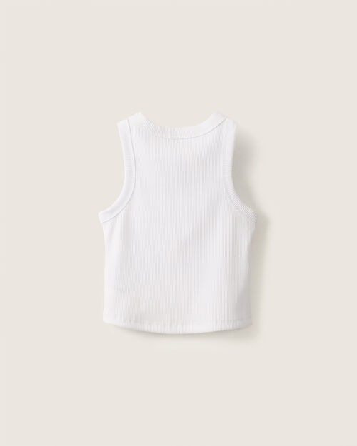 Top Blanco Sin Mangas