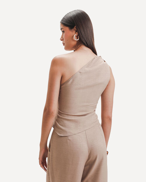 Top Beige Textura