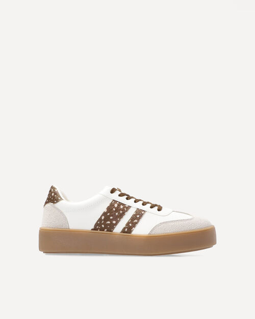 Tenis Plataforma Blancos