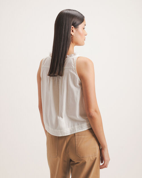 Blusa Tirantes Bordada