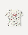 Playera Gr&aacute;fico Peanuts,CREMA