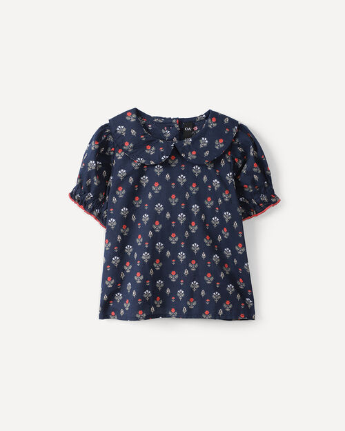 Conjunto Azul Estampado