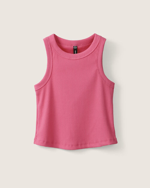 Top Rosa Sin Mangas