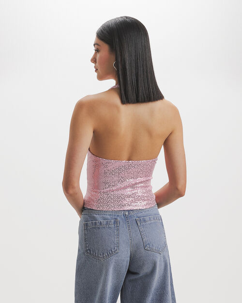 Top Halter Brillos