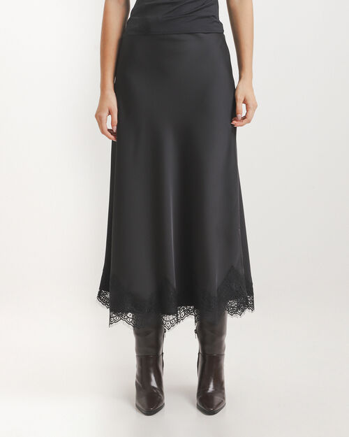 Falda Maxi Negra