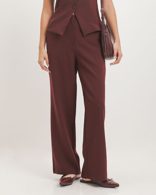 Pantal&oacute;n Rojo Straight