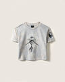 Playera Crooped Sally,GRIS