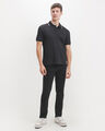 Pantal&oacute;n Slim Negro,NEGRO