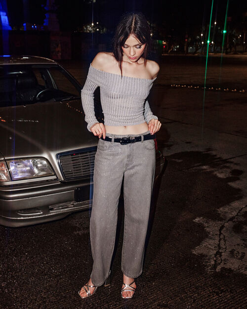 Jeans Brillos Fit Straight