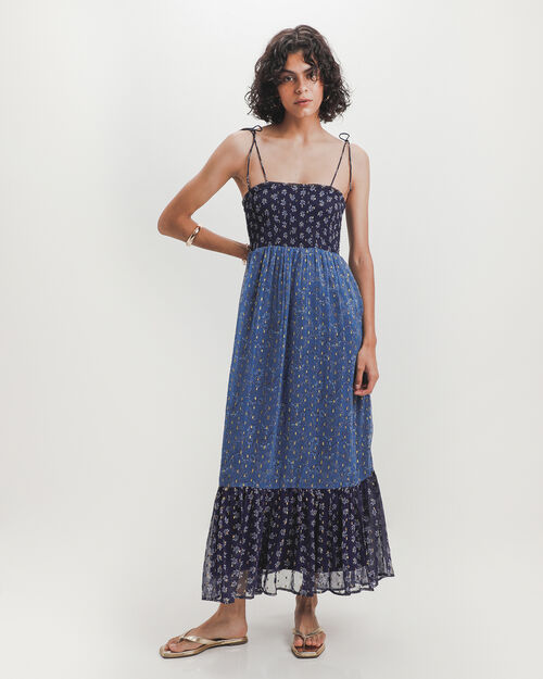 Vestido Midi Estampado
