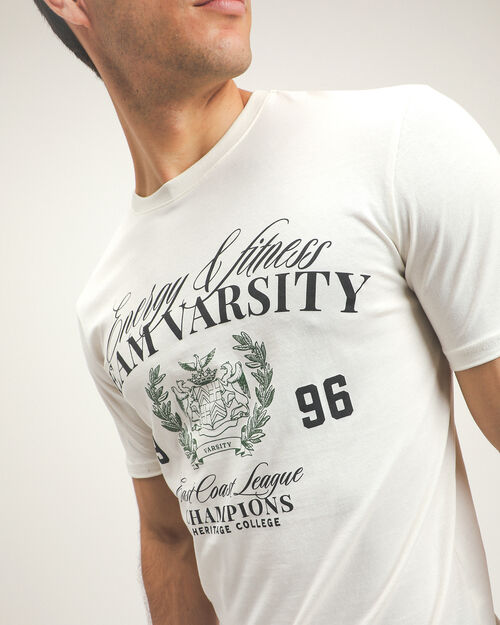 Playera Blanca Fit Regular