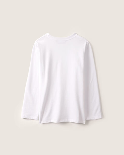 Playera Fit Regular Blanco