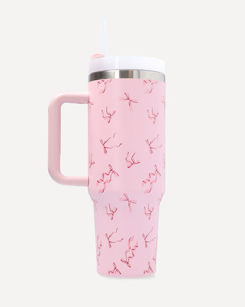 Vaso Rosa Estampado