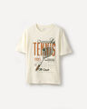 Playera Gr&aacute;fico Tenis,BLANCO P7