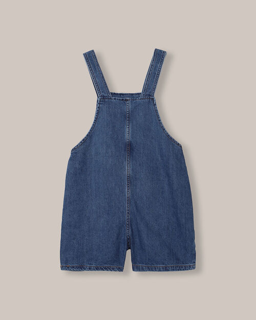 Jumpsuit Short De Mezclilla