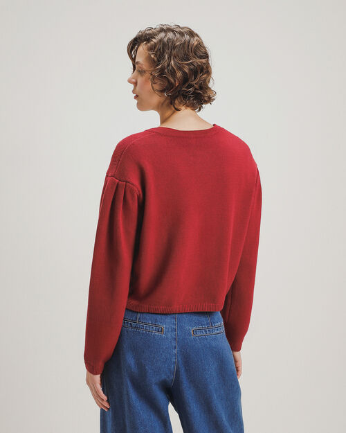 Su&eacute;ter Botones Coraz&oacute;n