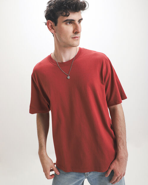 Playera Slim Naranja