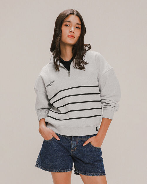 Sudadera Cuello Cremallera Mickey Mouse